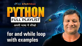 Python Loops in Hindi Python For Loops While Loop Python Types of Loops Python for Beginners
