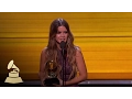 Maren Morris Wins Best Solo Country Performance Acceptance Speech 59th GRAMMYs