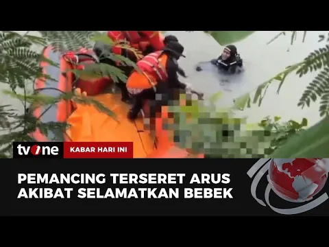 Dua Hari Proses Pencarian, Pemancing Tewas Terseret Arus Sungai Ditemukan