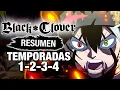 🌟Black Clover [Resumen] TEMPORADAS 1; 2; 3 y 4 | Anime Resumen - Resúmenes de Anime