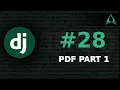 PDF files in Django - Part 1 Django Beginner to Intermediate Tutorials