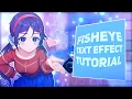 How to Create a Fisheye Text Effect Alight Motion Tutorial
