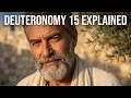 Deuteronomy 15 Explained Debt Forgiveness The Sabbatical Year