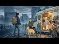 Our Armored Camper Saved Us From Zombies Then We Found a Hidden Rooftop Shelter Ghibli Style ASMR