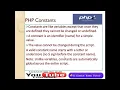 Lect-12 PHP Constant