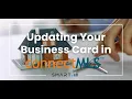 Updating Your Business Card in connectMLS