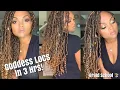 40 DIY FULL Goddess Locs in only 3 hrs Braid School Ep 33
