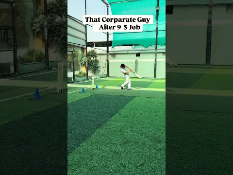That Corporate Guy After 9-5 Job  #cricket #cricketnews #ipl #cricketlover #bowling #cricketfans