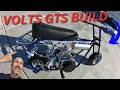 When you build a Volts GTS minibike with a predator 224