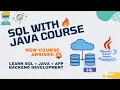sql tutorial - full database course with Java