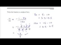 Write the fraction in simplest form 90 divided by 150 - Youtube