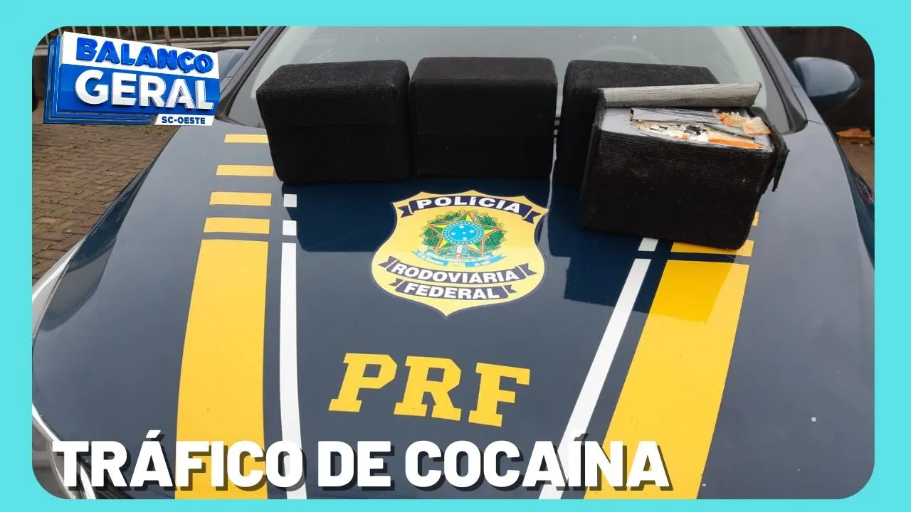 Duas estrangeiras são presas transportando 24 kg de cocaína em Chapecó