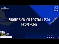 Family Takes - Accessing the SSO Portal at Home