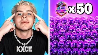 Can 50 IRIDESCENT Players Beat KXCETWIN?