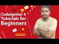 Codeigniter 4 tutorials Course New things in codeigniter4 Cogeigniter4 for beginners ci4