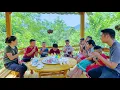 Download Lagu Small Action, Big Heart - CUONG \u0026 LAN give ice cream to children in the village, Fence the garden