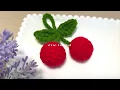 How To Crochet Cherry | Cherry Amigurumi