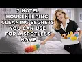7 Hotel Housekeeping Cleaning Secrets You Can Use for a Spotless Home