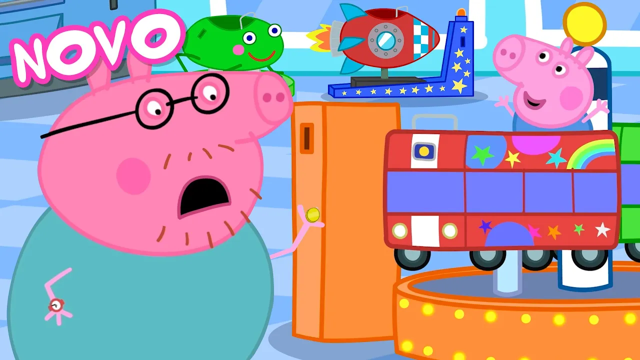 Peppa Pig Português Brasil | "O Passeio de Foguete" | NOVO Contos da Peppa Pig |