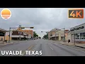 Uvalde Texas Drive with me through a Texas town