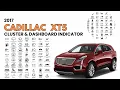 Cadillac XT5 2017 Cluster Dashboard Warning Indicators User Guide