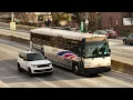 Front POV NJT Route 167T New Milford to New York I-95 Express onboard a 2021 MCI D4500CT