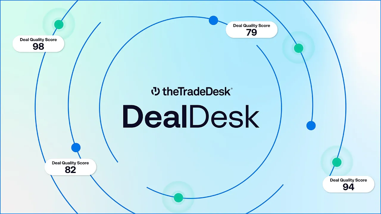 The Trade Desk Deal Desk animated ad
