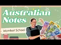 Australian Money for Kids Learn Australian Notes Colours Educational