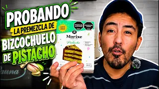 PROBANDO LA PREMEZCLA DE BIZCOCHUELO DE PISTACHO