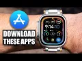 EVERY Apple Watch Needs These Apps
