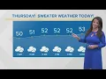 Chilly air settles in Cleveland weather forecast with Hollie Strano for September 23 2021