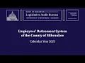 Report 24-7 Employees Retirement System of the County of Milwaukee