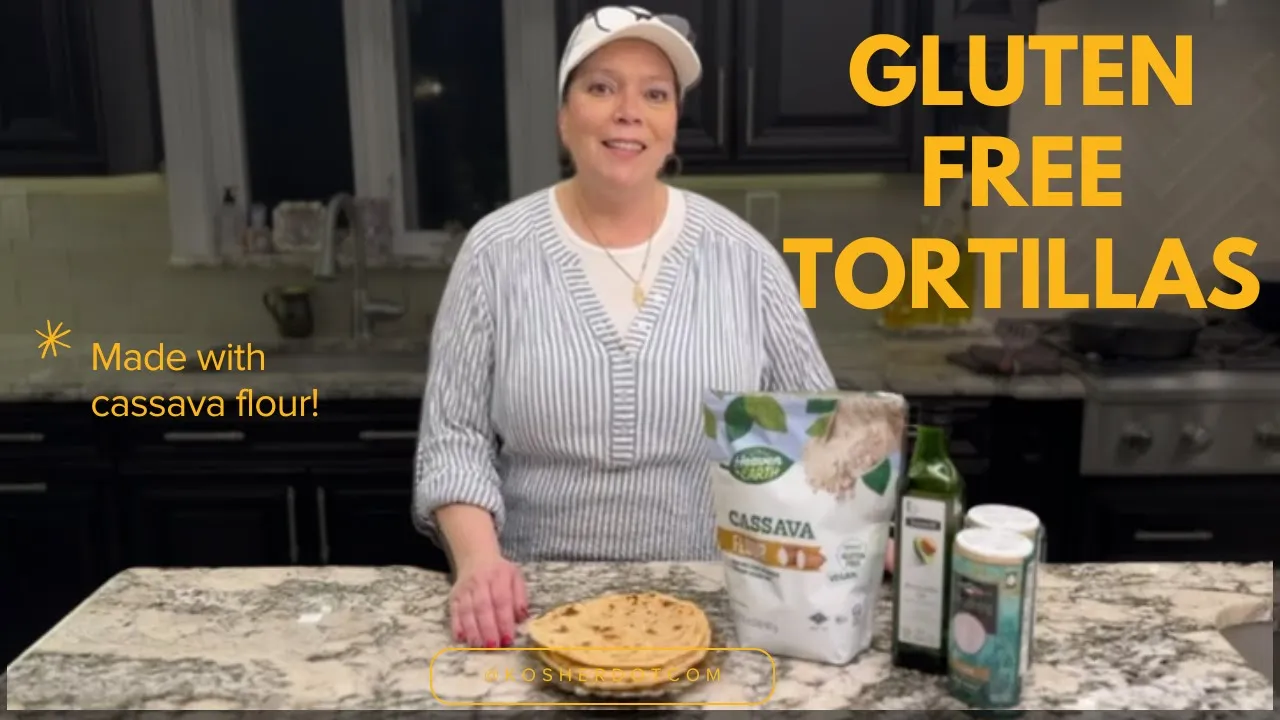 How To Make Cassava Flour Tortillas   Healthy   Gluten-Free   Kosher for Passover