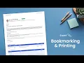 New Radar Feature Bookmarking Printing
