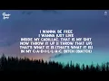 Macklemore, Ryan Lewis - White Walls (Lyrics) I wanna be free (tiktok)