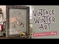 Vintage Winter Art DIY IOD Winter s Calling - Christmas Transfer Milk Paint