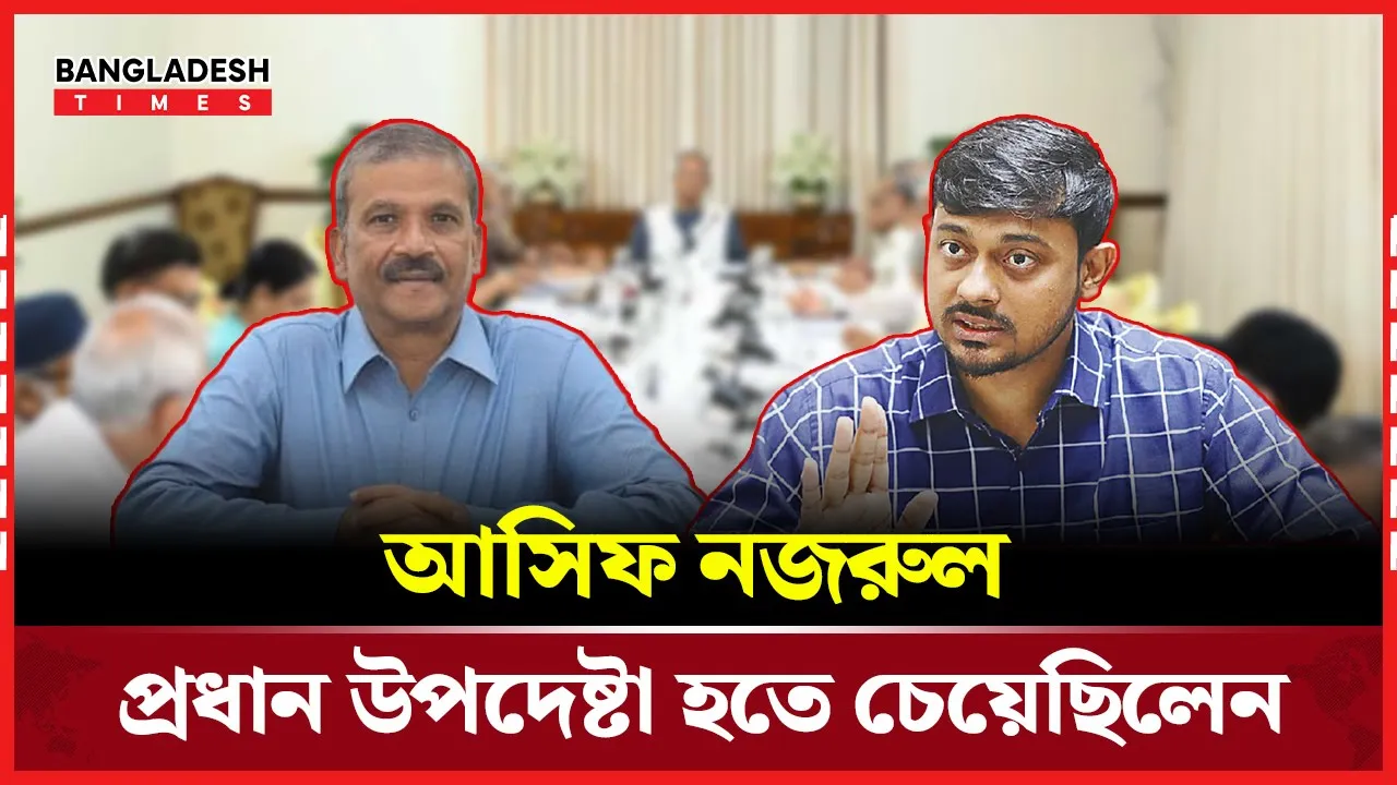 আসিফ নজরুল প্রধান উপদেষ্টা হতে চেয়েছিলেন: নাসিরউদ্দিন পাটোয়ারী