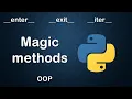 magic methods in python OOP in python Urdu HIndi