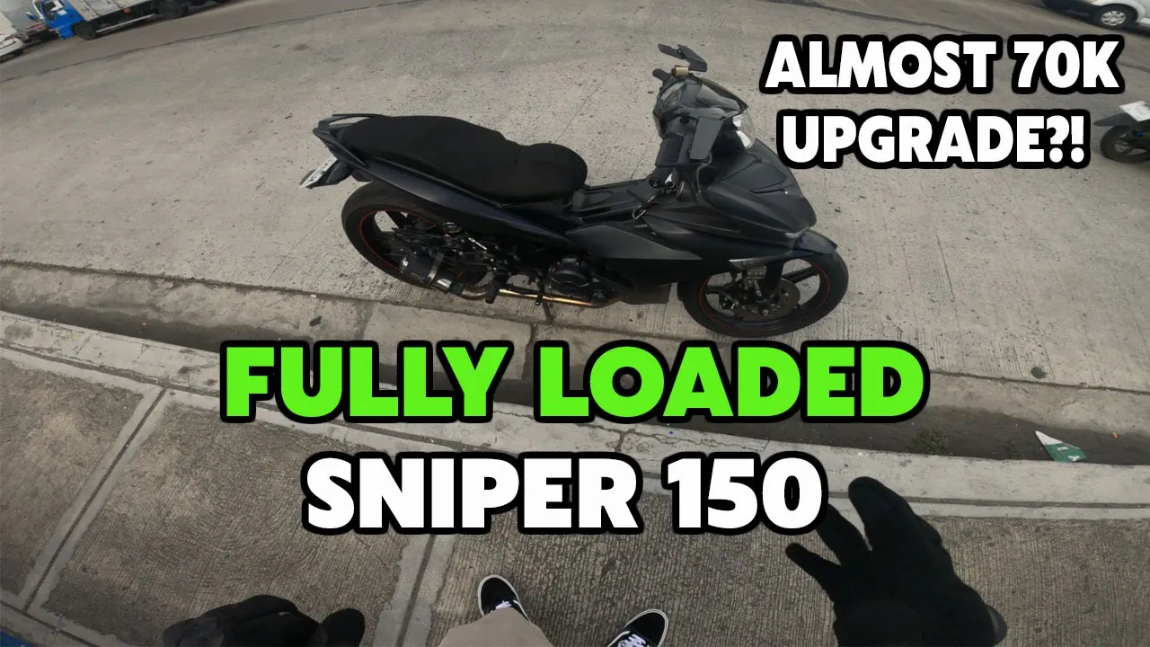 FULLY LOADED YAMAHA SNIPER 150