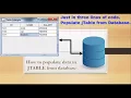 how to populate jtable from database in netbeans jtable tutorial rs2xml jar