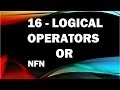java tutorials urdu NFN 16 logical operator OR