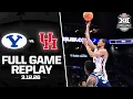 BYU vs Houston Full Game Replay 3 12 26 2026 Phillips 66 Big 12 Men s Basketball Tournament