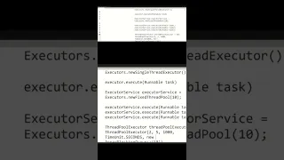 ThreadPoolExecutor constructor parameters