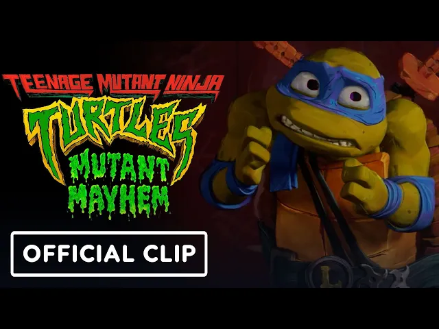 Teenage Mutant Ninja Turtles: Mutant Mayhem - Official 'Sneaking In' Clip | Comic Con 2023