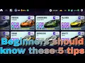 Beginners should know these tips Part--1 NFS No Limit