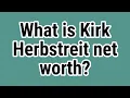What is Kirk Herbstreit net worth