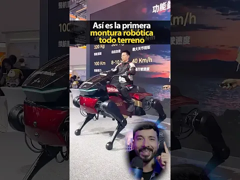 Así es la primera montura robótica todo terreno
