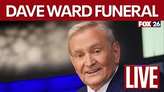 Funeral service for longtime Houston anchor Dave Ward