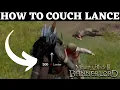 Bannerlord HOW TO COUCH LANCE
