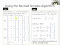 LP Simplex Revised Practice Part 4